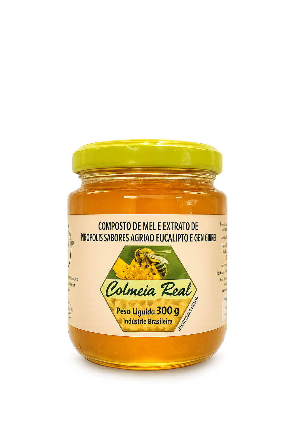 Composto de Mel e Própolis 300g