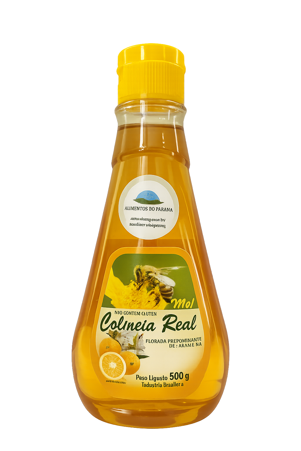 Bisnaga de Mel Florada Laranjeira 500g Colmeia Real